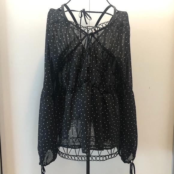 BNWOT For Love And Lemons Truffles Blouse - Picture 8 of 8